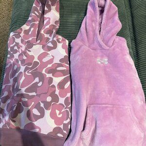 Youth Medium Hoodies - Adidas & Under Armour